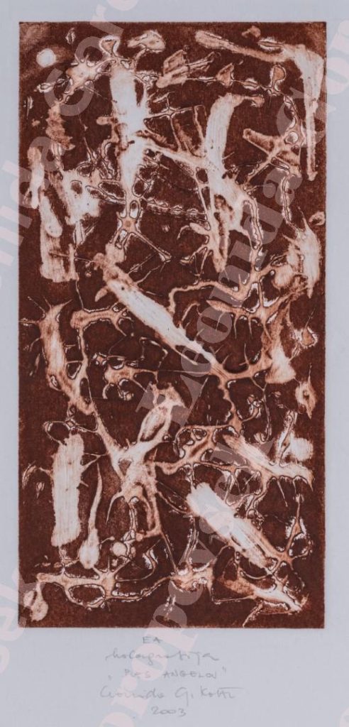 Kolagrafija - "Ples angelov" - Leonida Goropevšek, 2003