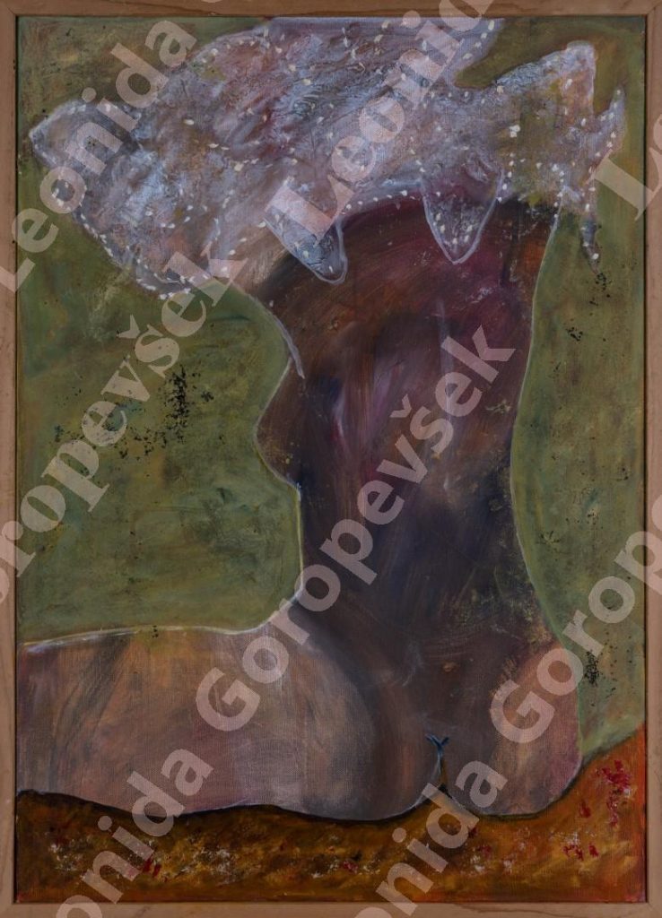 Akril na platnu - 70x50cm - Leonida Goropevšek